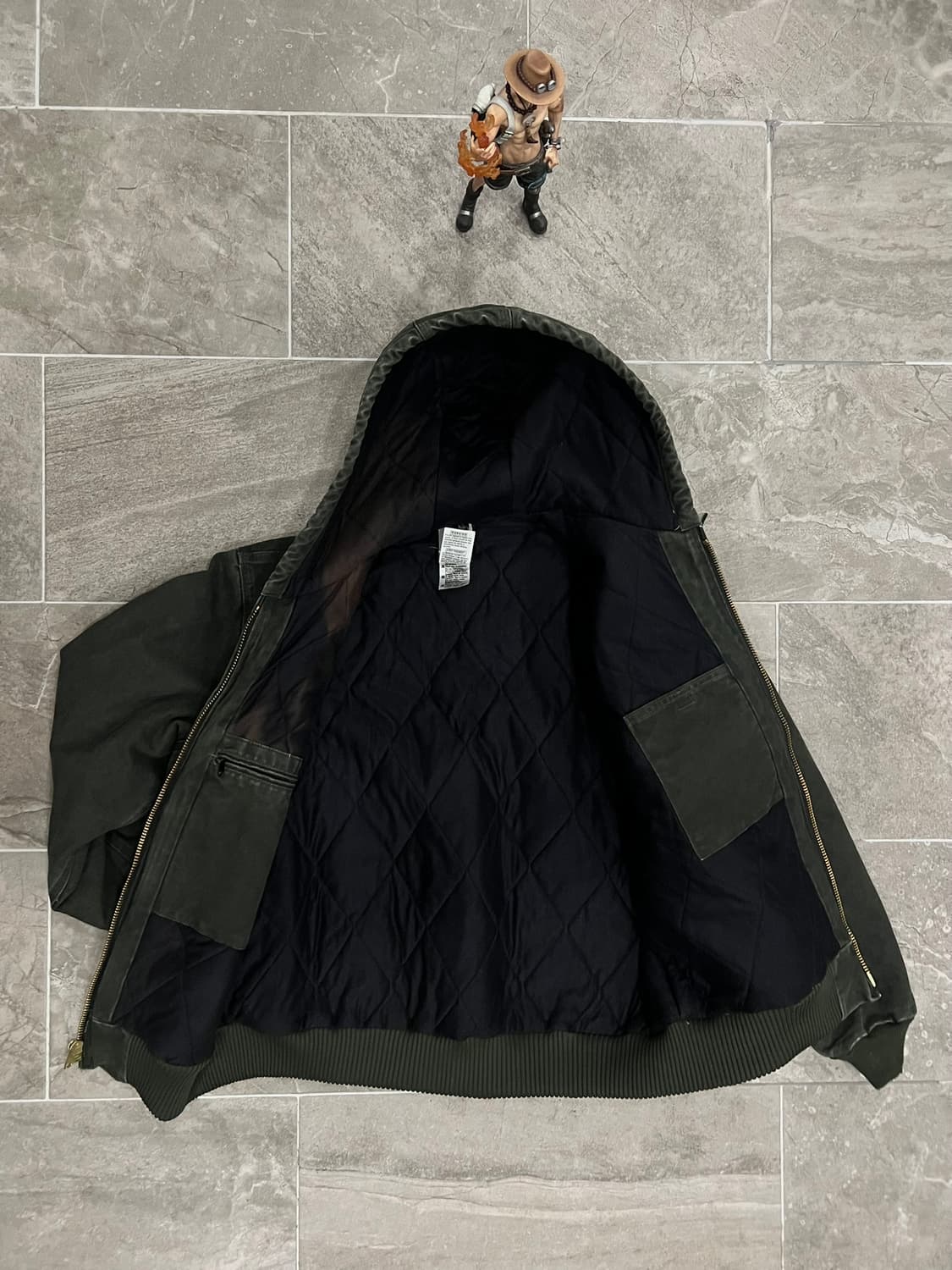 (L) 칼하트 후드 덕 액티브 자켓 J130 MOS 모스그린 상품이미지3