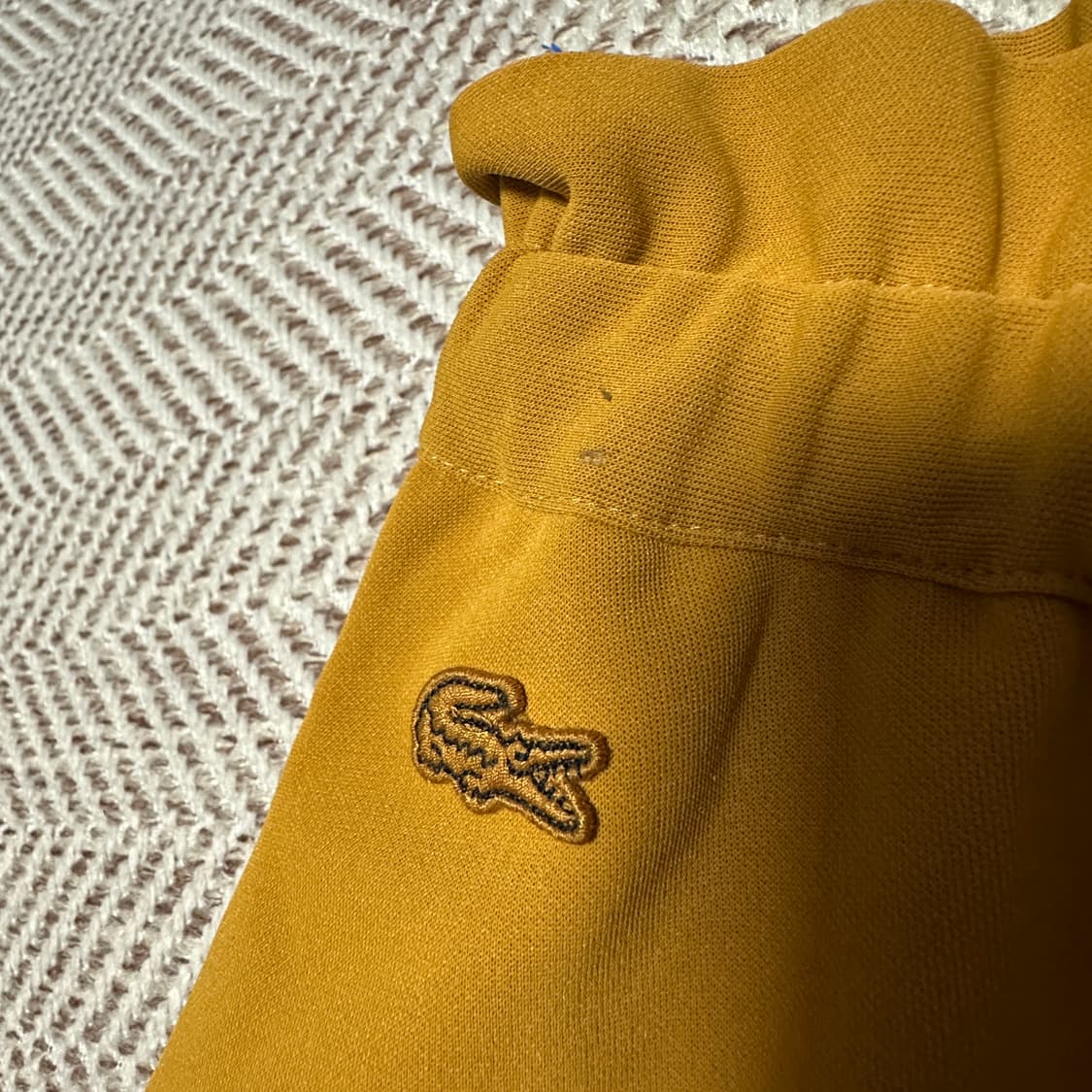 LACOSTE polyester skirt mustard 상품이미지3