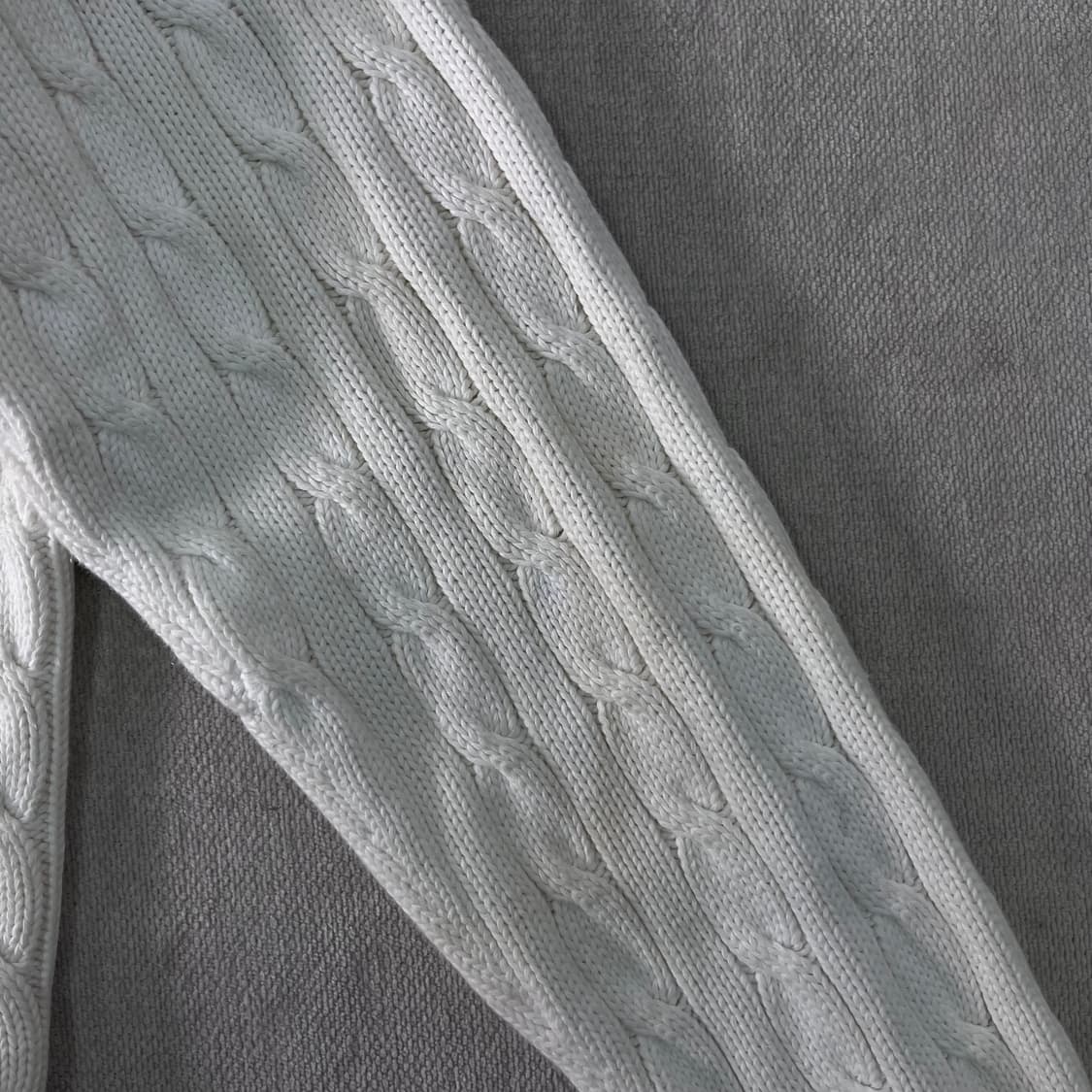 100 폴로 랄프로렌 브이넥 꽈배기 니트 상품이미지6