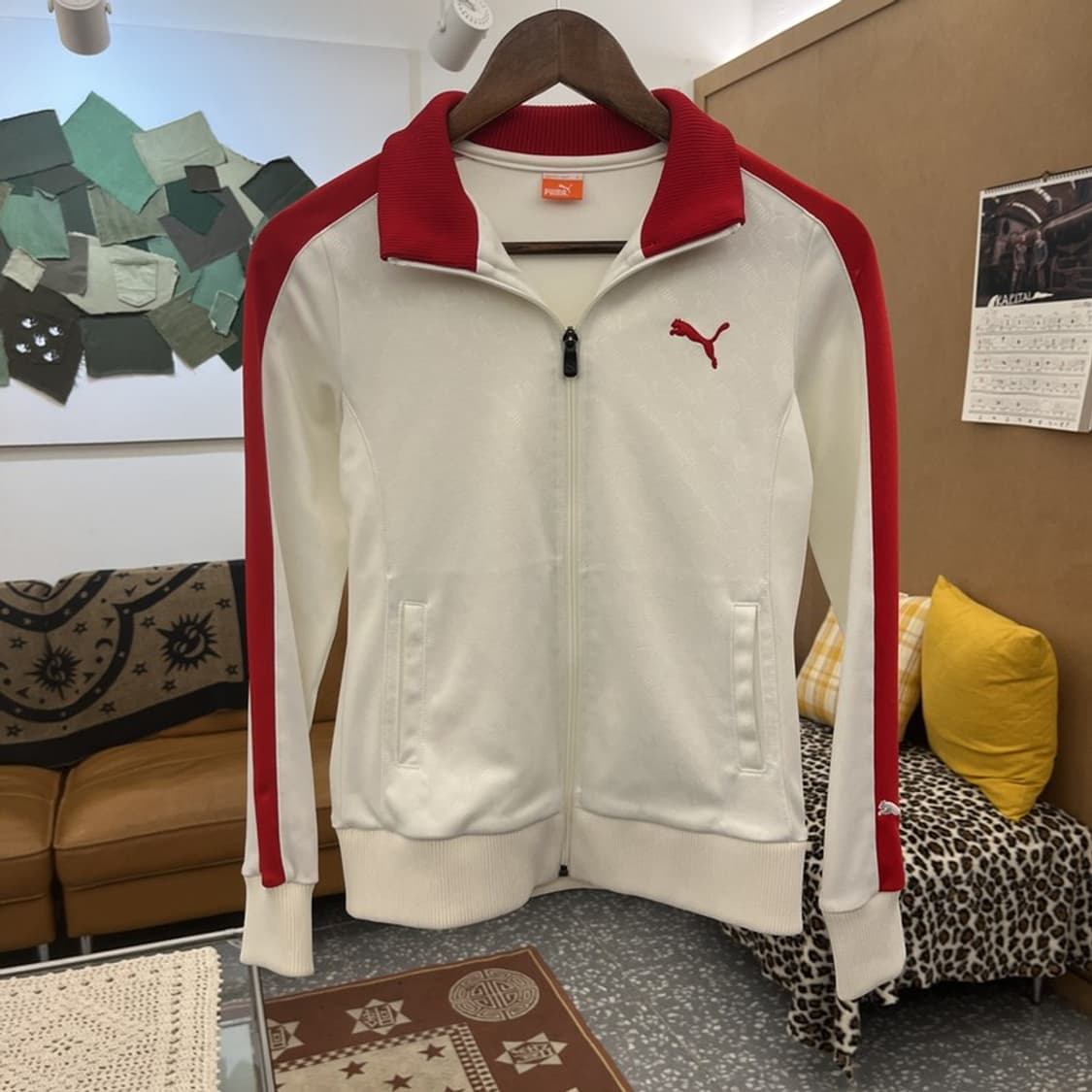 푸마 레트로 Y2K 로고플레이 슬림 져지 집업 S C09903 상품이미지3