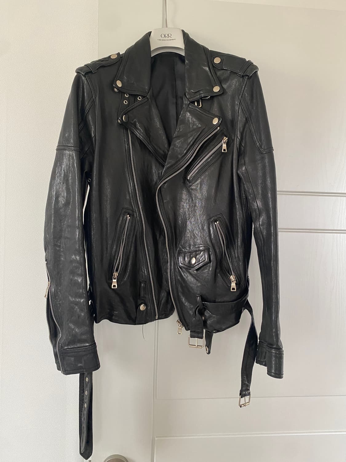 램스킨 레더 자켓 상품이미지1