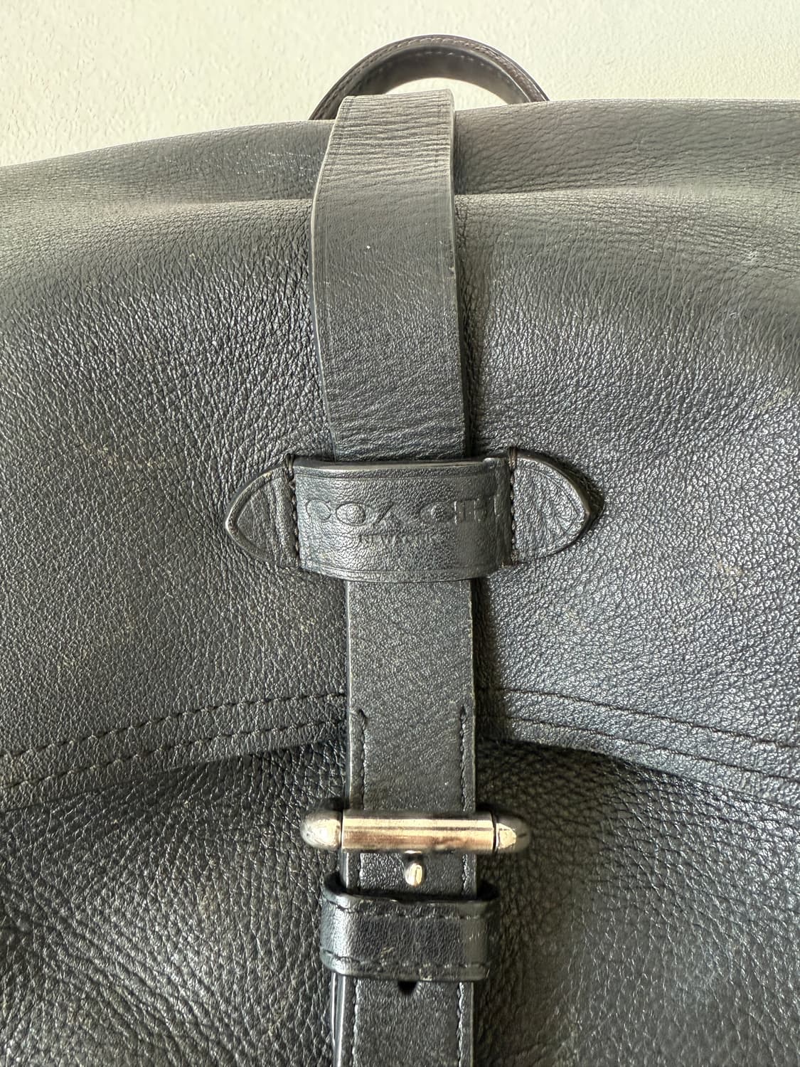 코치(COACH) 레더 3포켓 백팩 상품이미지5