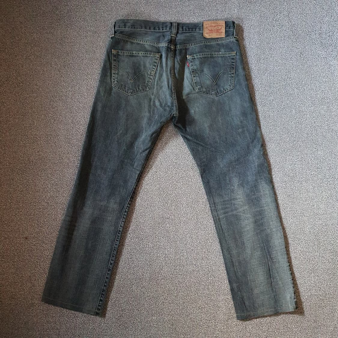 00s 유럽 리바이스501 데님 팬츠 no.16 상품이미지9