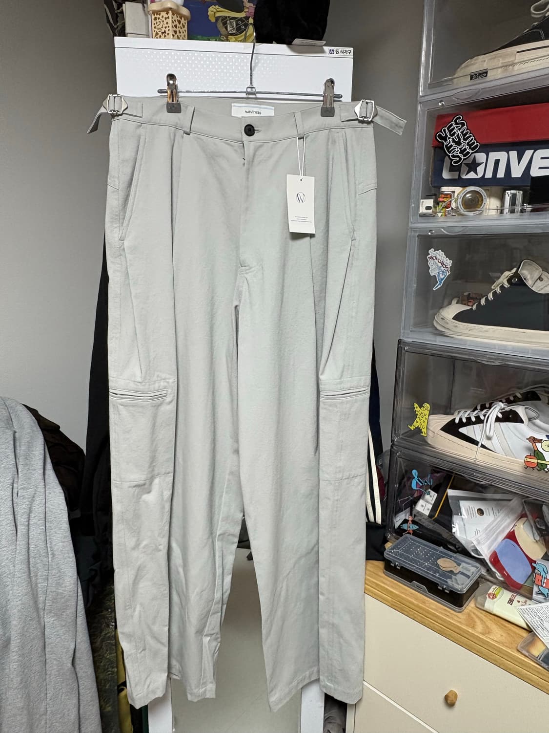 (3)웨이비니스 도슨트 치노팬츠 시멘트 상품이미지3
