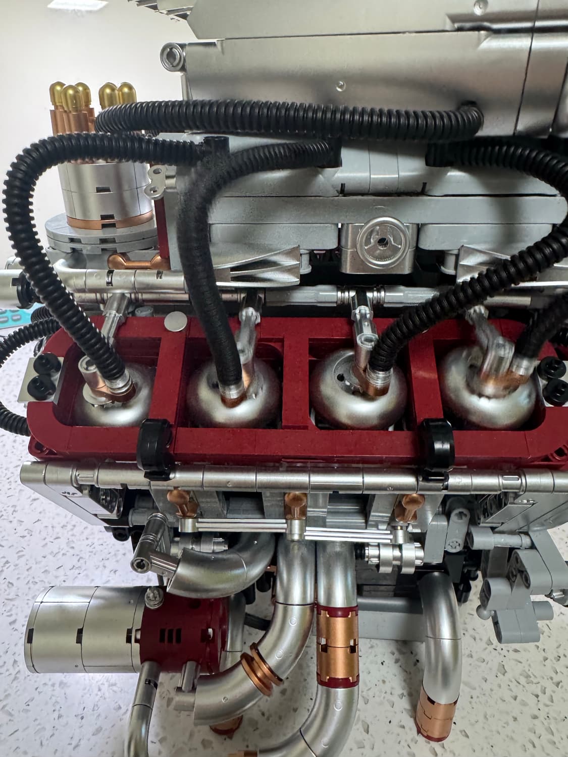 이키 Y15001 테크닉 V8 머스탱 엔진 호환블럭 상품이미지5