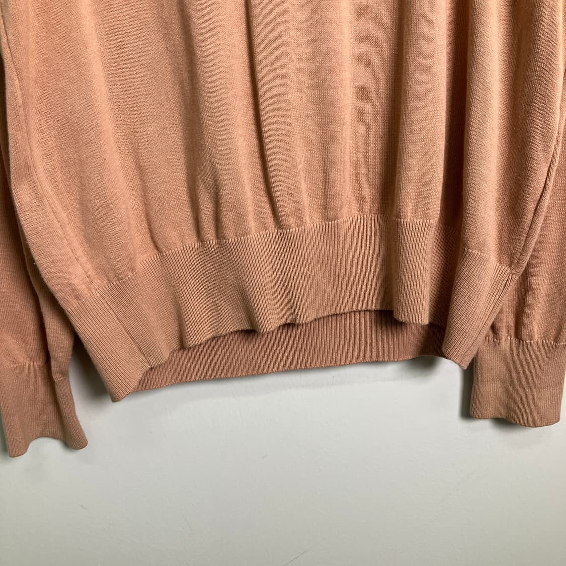 90's 꼼데가르송 옴므 크루넥 니트 스웨터 상품이미지5