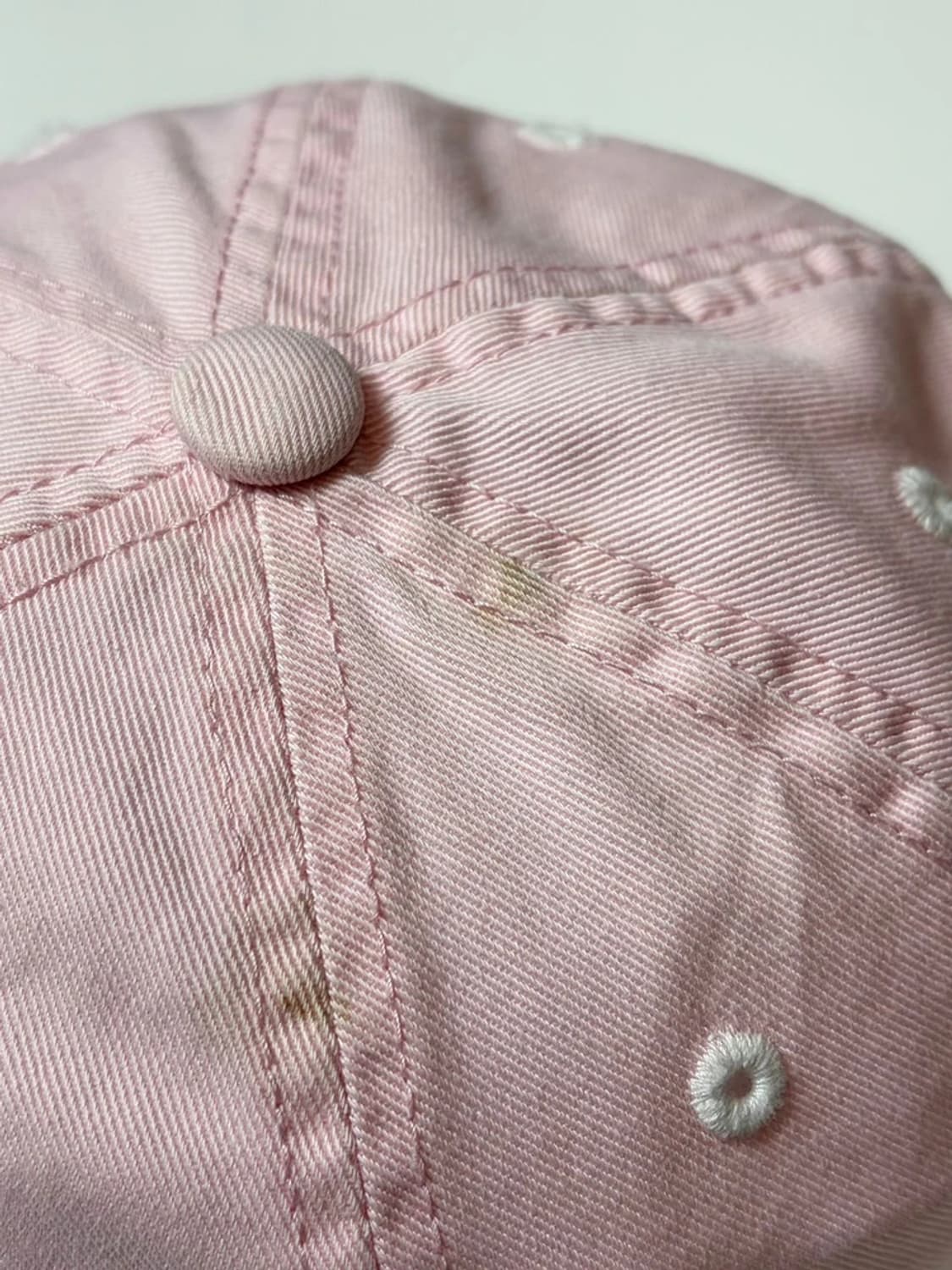 할리데이비슨 00's 자수 로고 핑크 볼 캡 Q1525 상품이미지6