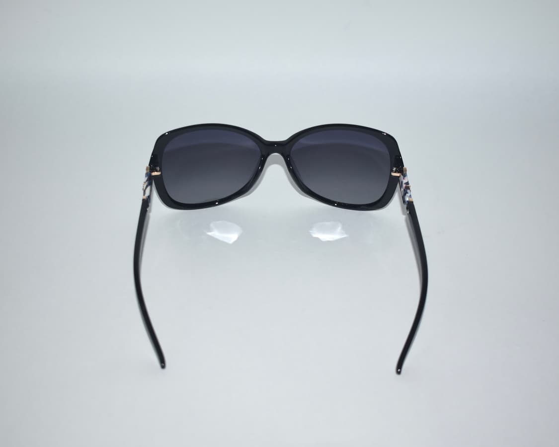 Black Square Marble Gold Sunglasses 상품이미지4
