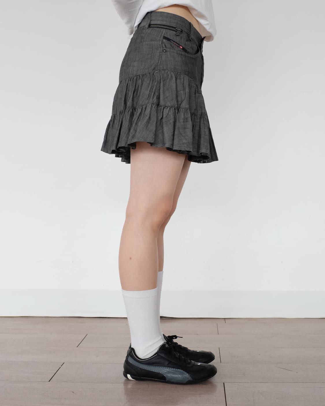 DIESEL flare denim skirt 상품이미지8