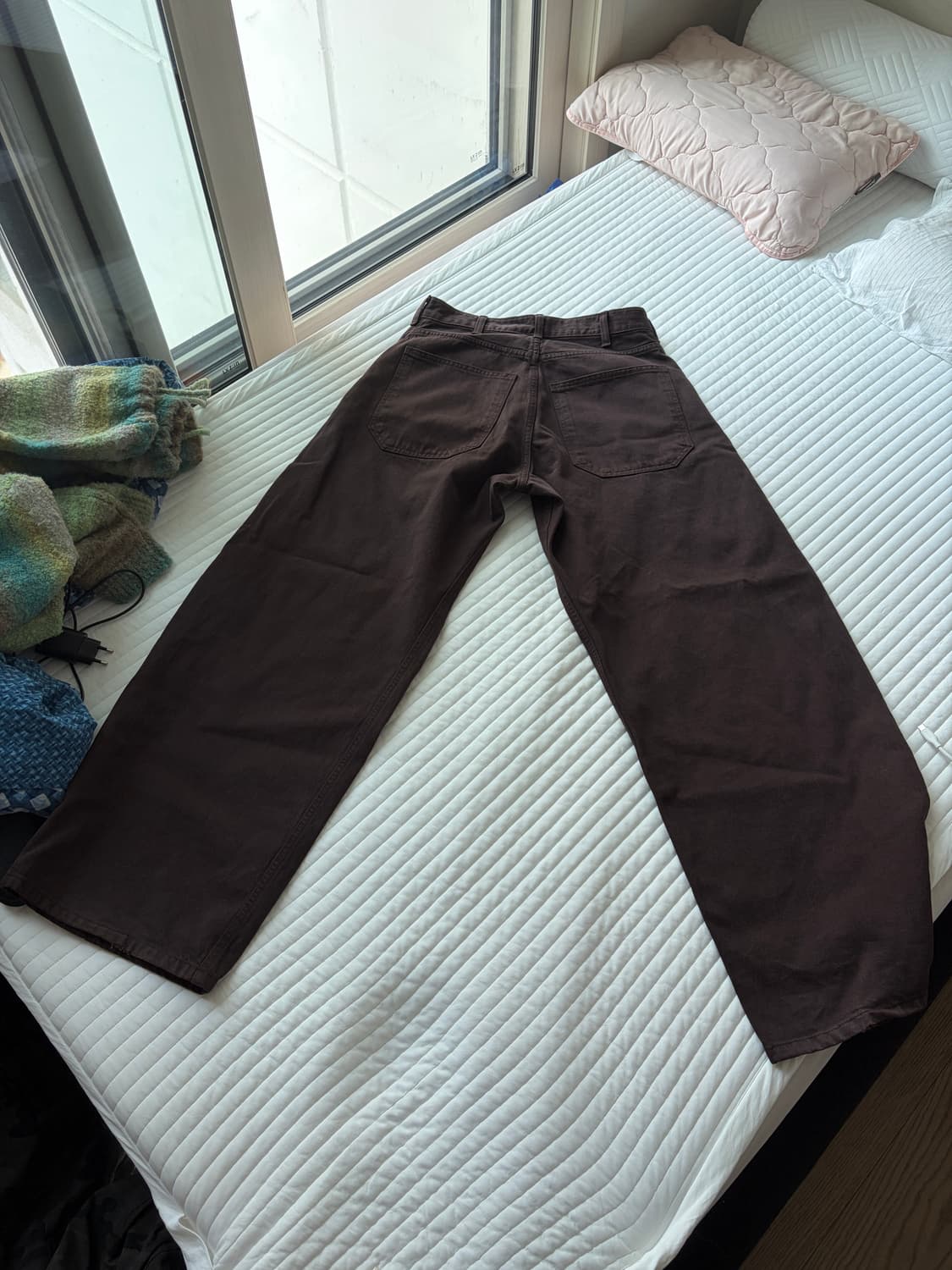 해칭룸 Wide Curve Jeans Brown 2사이즈 상품이미지5