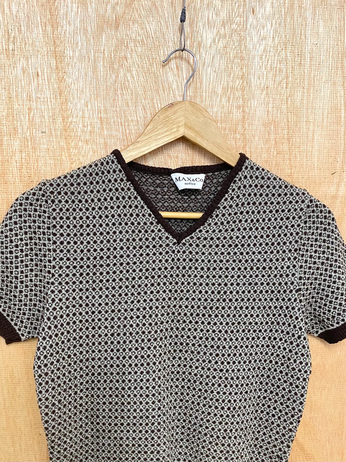 MAX&CO crop knit half t-shirt 막스앤코 막스마라 상품이미지4