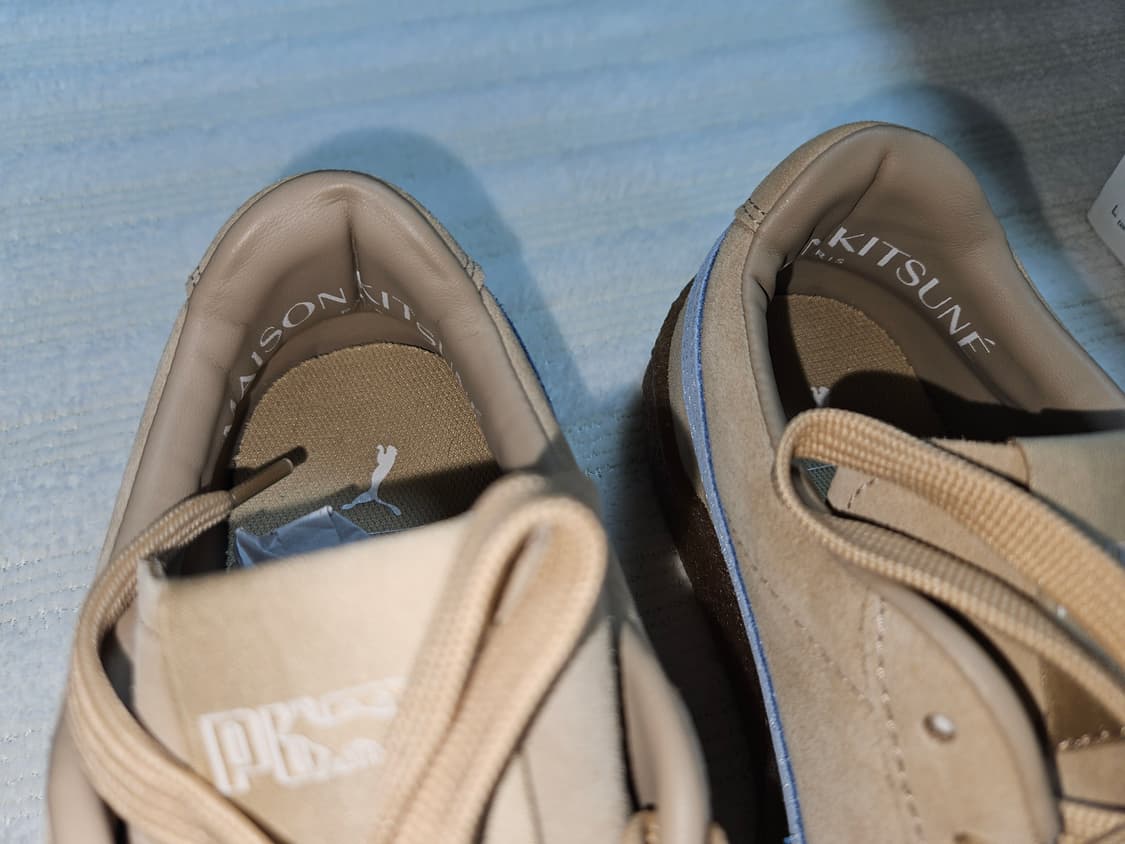 푸마 x 메종 키츠네 스웨이드 크레페 트래버틴 240  상품이미지6