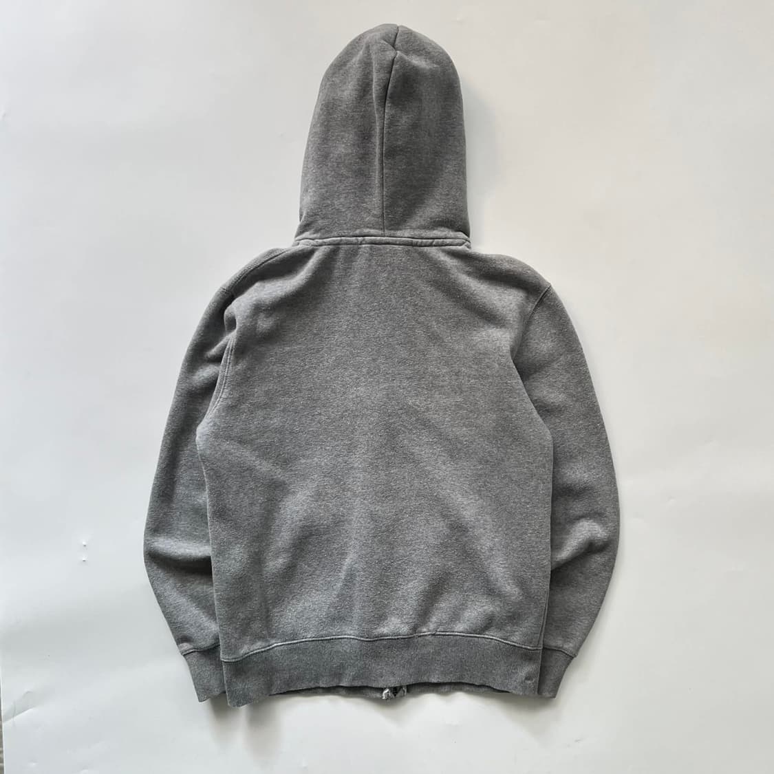 후아유 y2k 그레이 러블리힙 스웻 후드집업 희귀져지(L) 상품이미지3