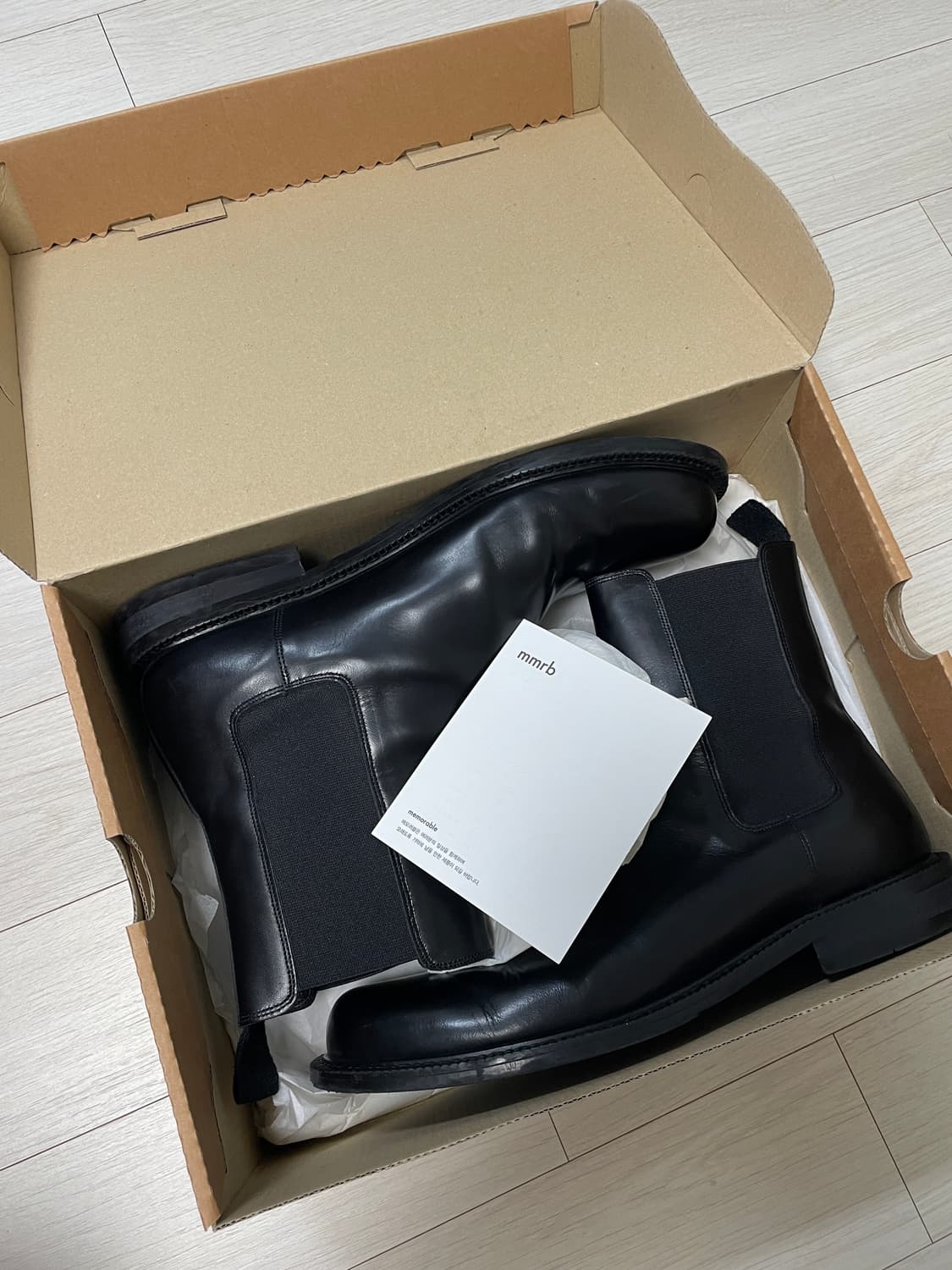 [260] mmrb 메모러블 와일드 첼시부츠 상품이미지1