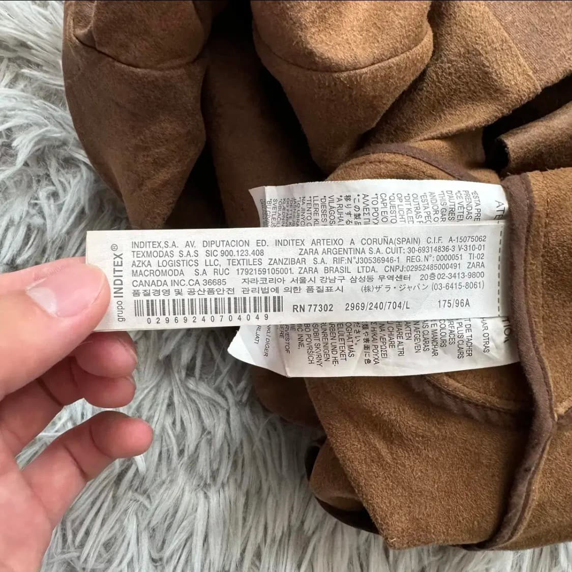 ZARA 일본 빈티지 집업 아우터 자켓 y2k 상품이미지4