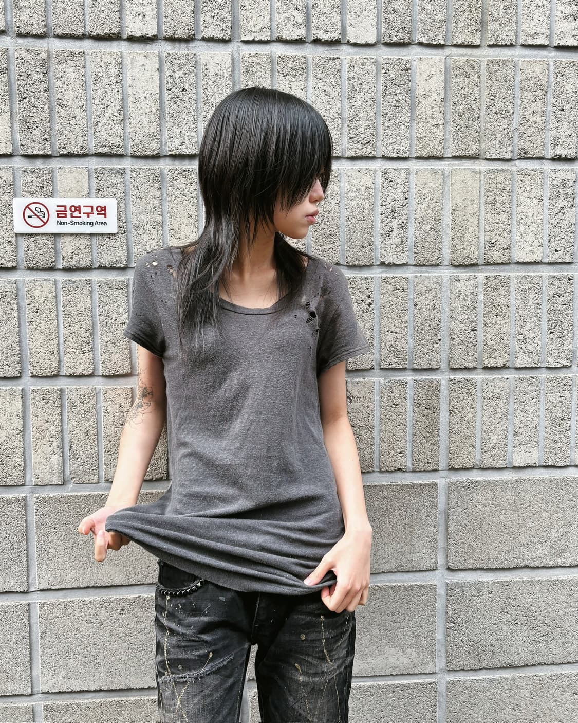 LGB 그런지 디테일 탑 상품이미지3