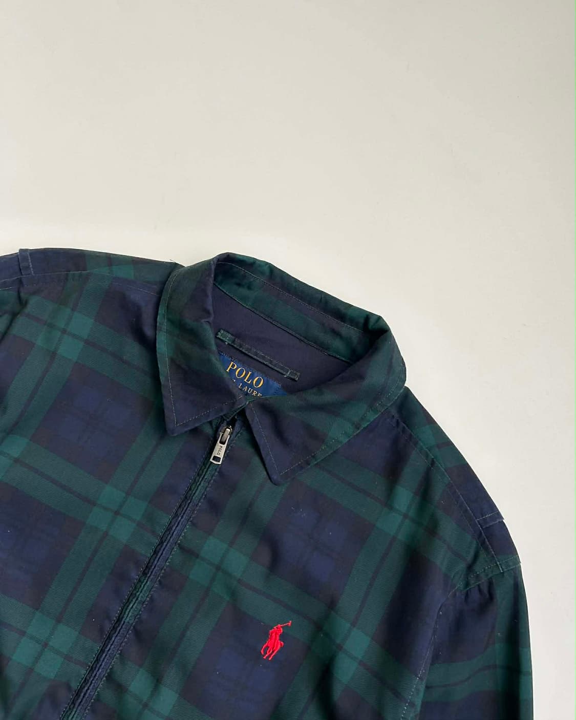 [M] 폴로 랄프로렌 블랙와치 체크 스윙탑 폴리쉘 자켓 상품이미지4