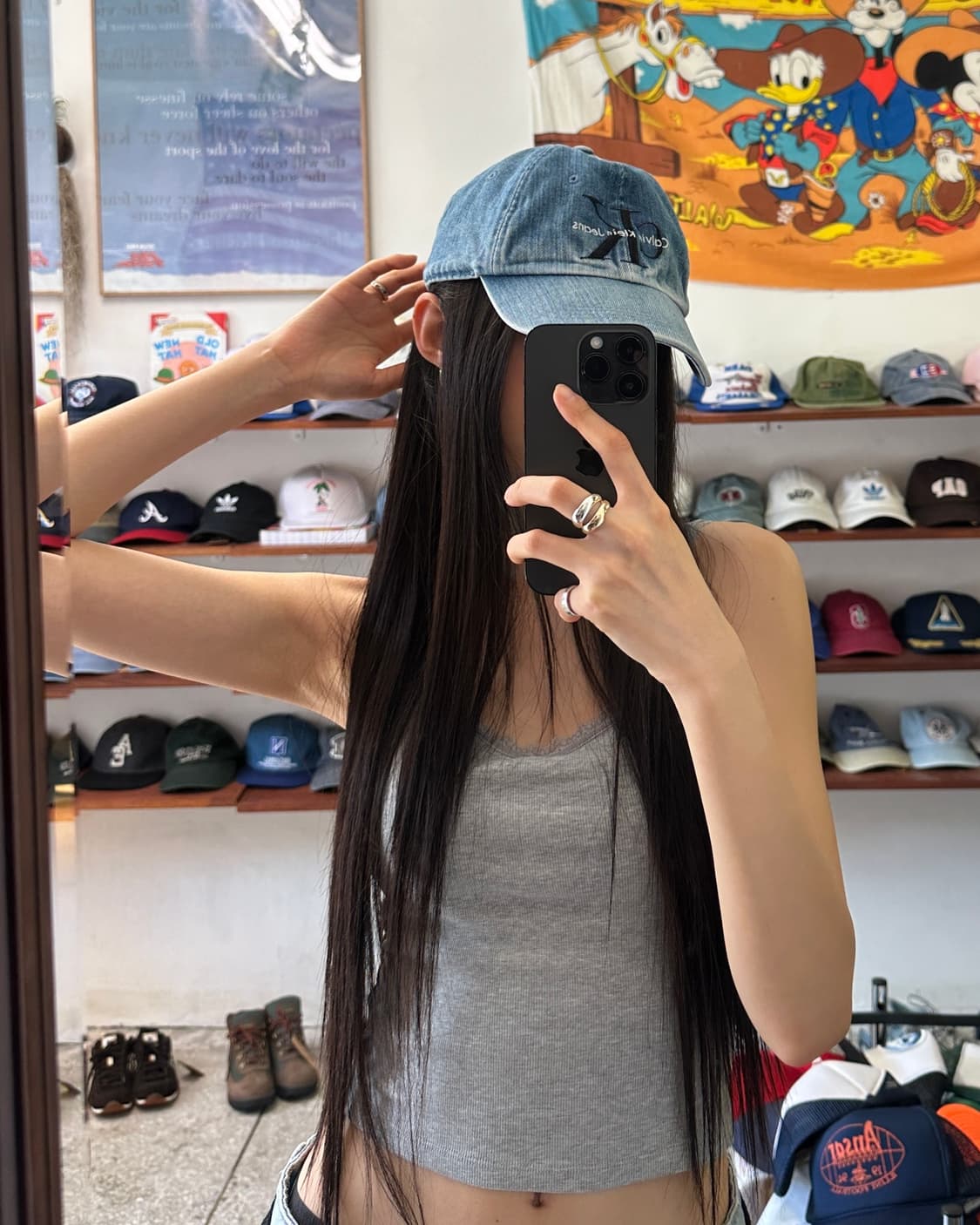 Calvin Klein vintage cap 상품이미지1