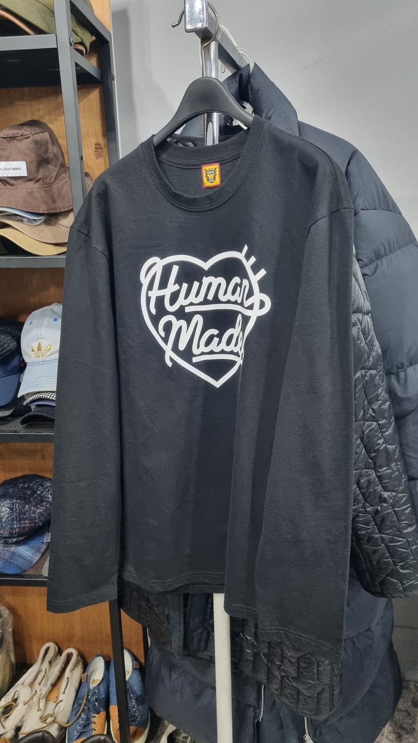 Human Made(제팬) 하트 롱슬리브 남여공용 95size 상품이미지2