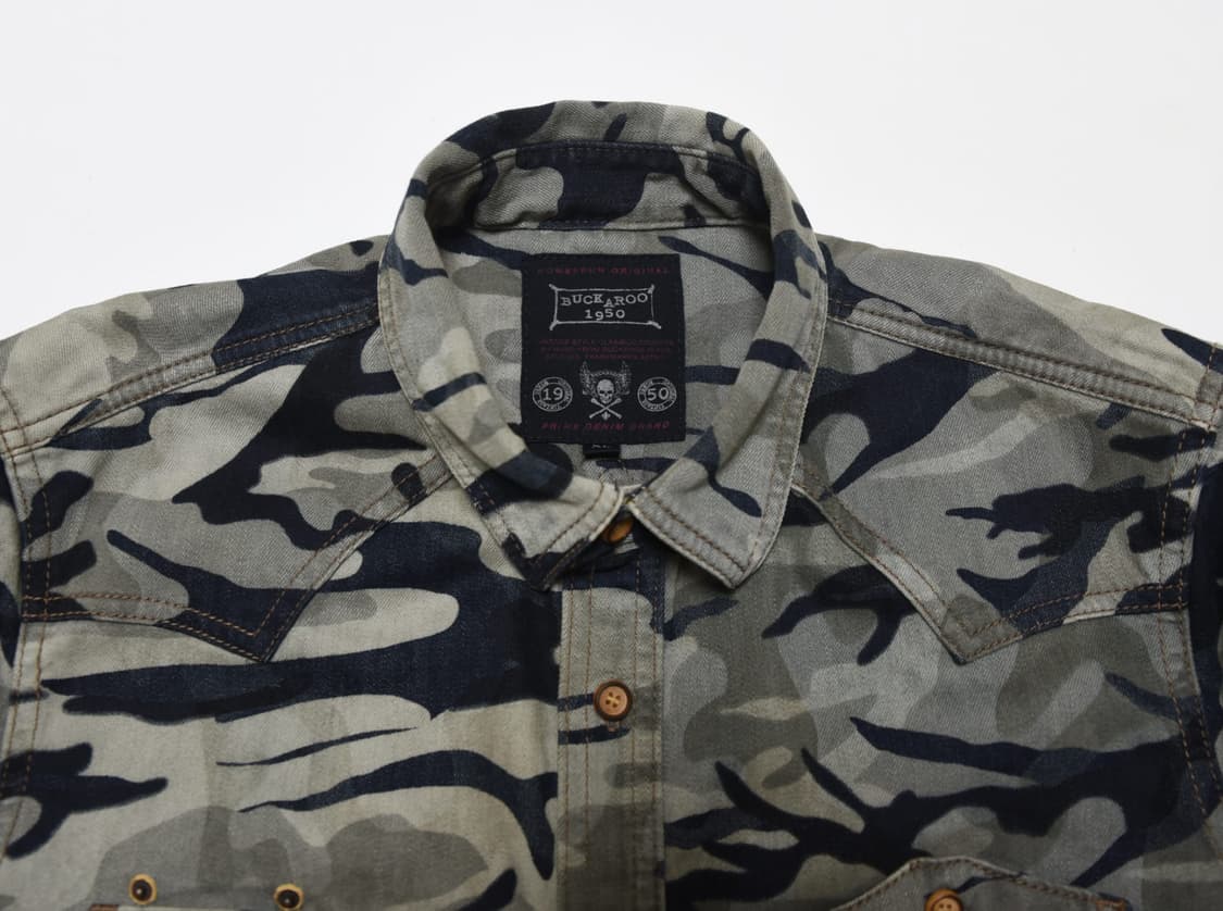 버카루 카모플라쥬 셔츠 XL 105 상품이미지2