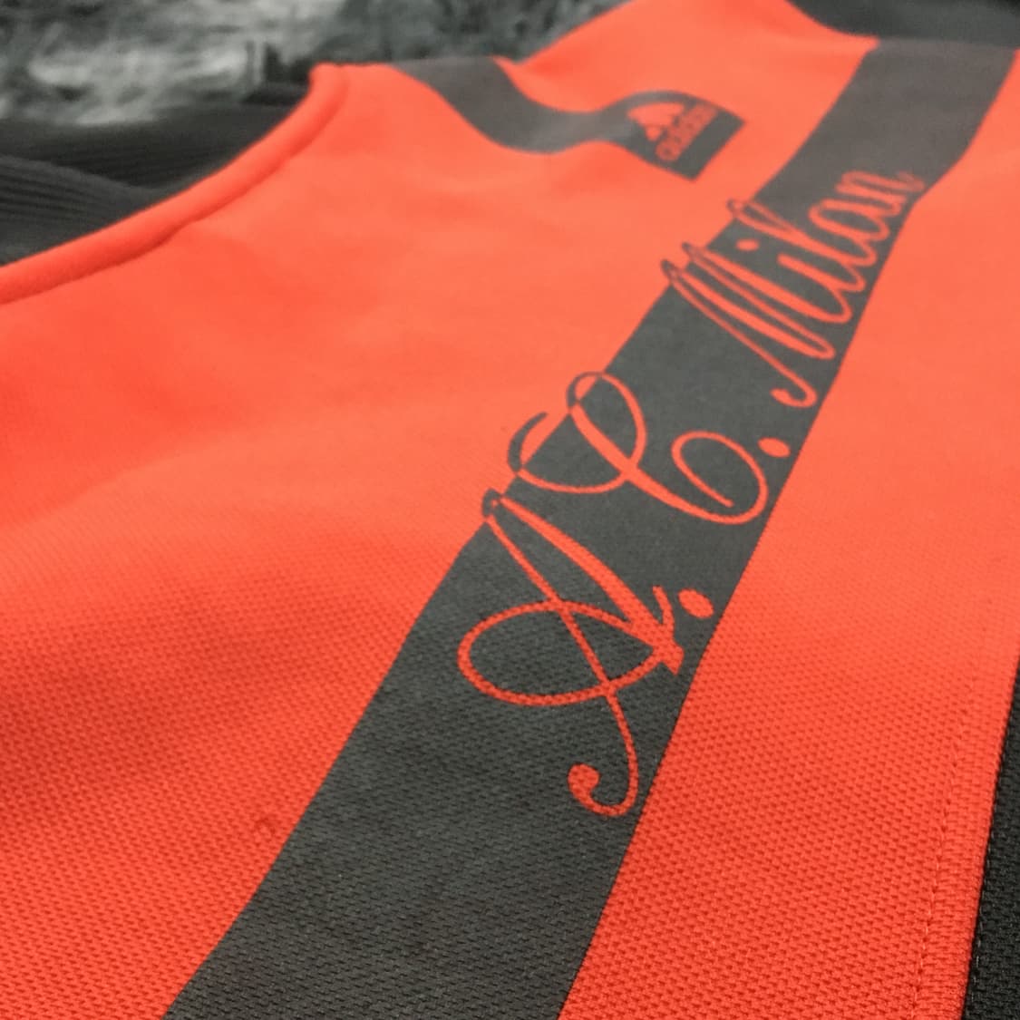 투티/0392 아디다스 ACM ac밀란 1899 트레이닝 탑 져지 삼선 상품이미지7