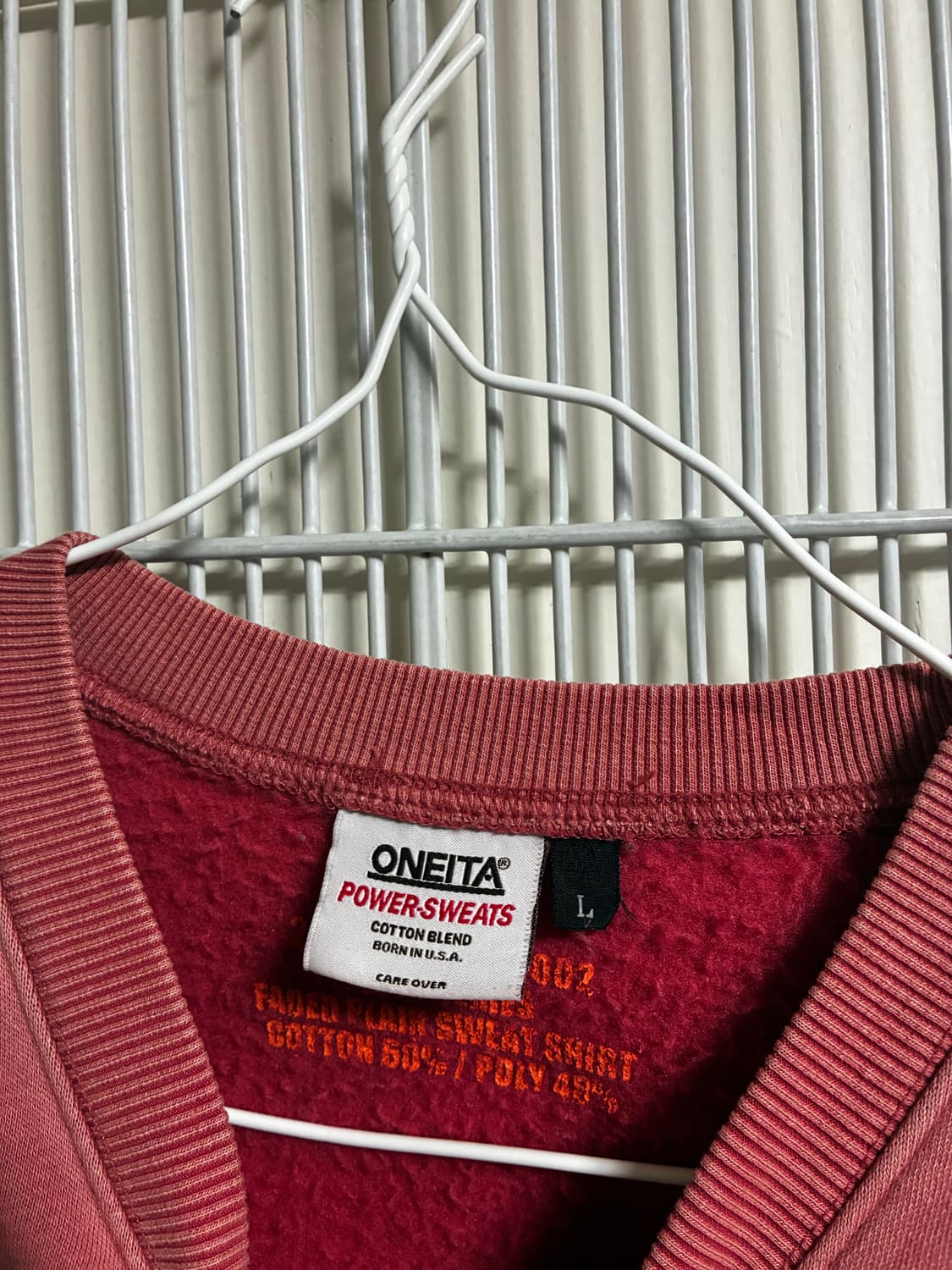 Sober goods plain faded sweatshirts 상품이미지3