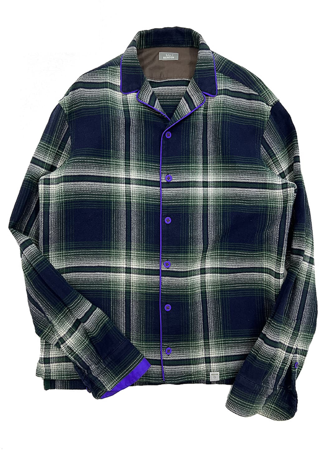 컬러비콘 플란넬 셔츠 상품이미지3