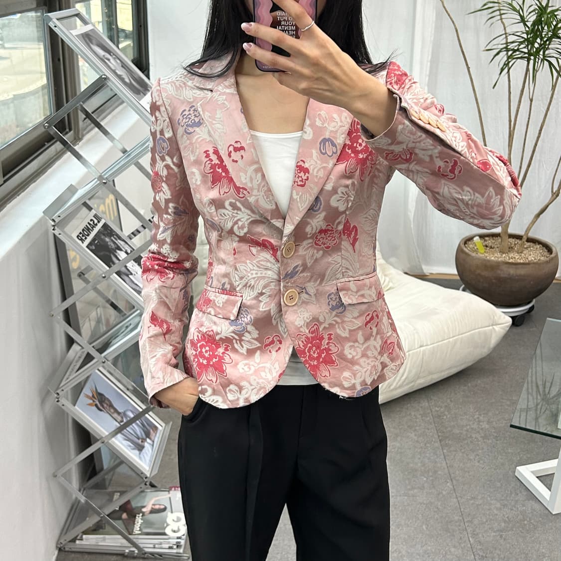 에트로 플라워 패턴 자켓 상품이미지2