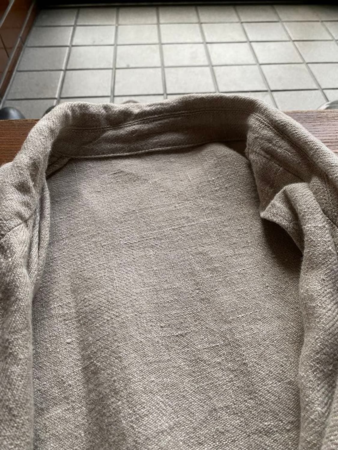 네스트로브컨팩트 린넨 캔버스 자켓 상품이미지6