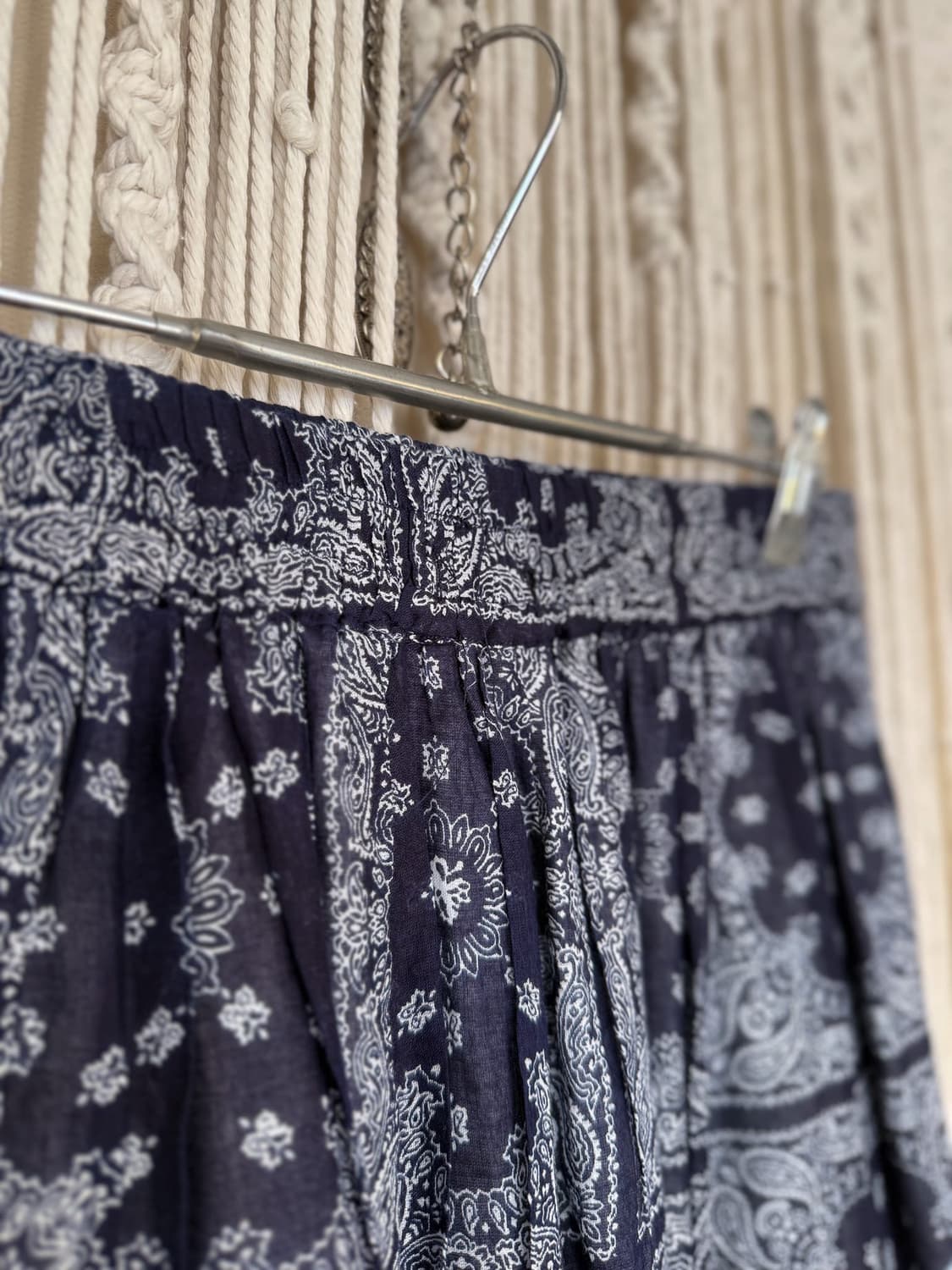 Paisley Banded Skirt 0055 상품이미지3