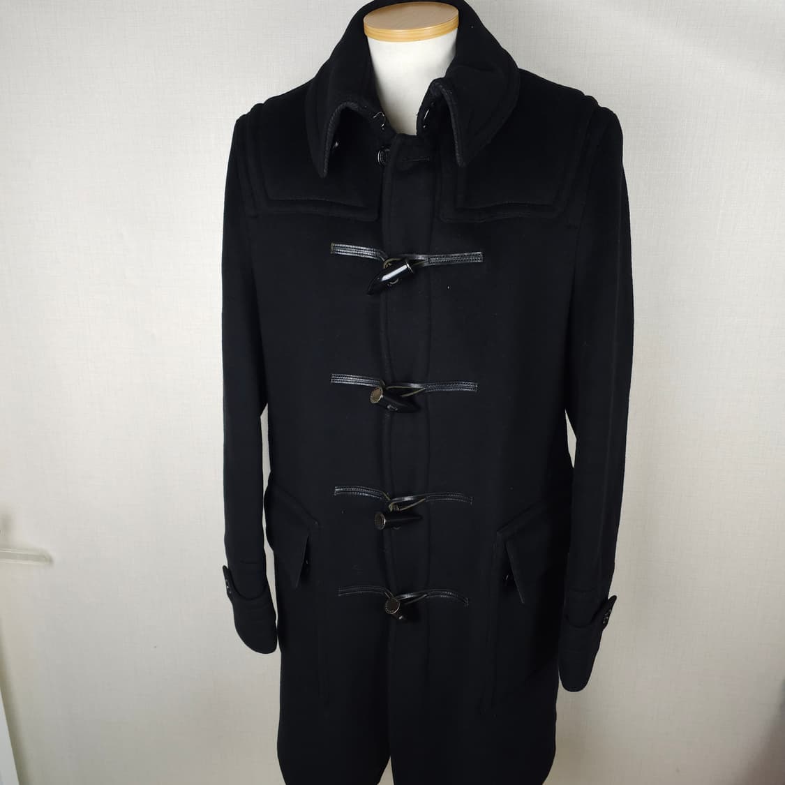 버버리 런던 캐시미어 혼방 더블코트 남자95사이즈 상품이미지1