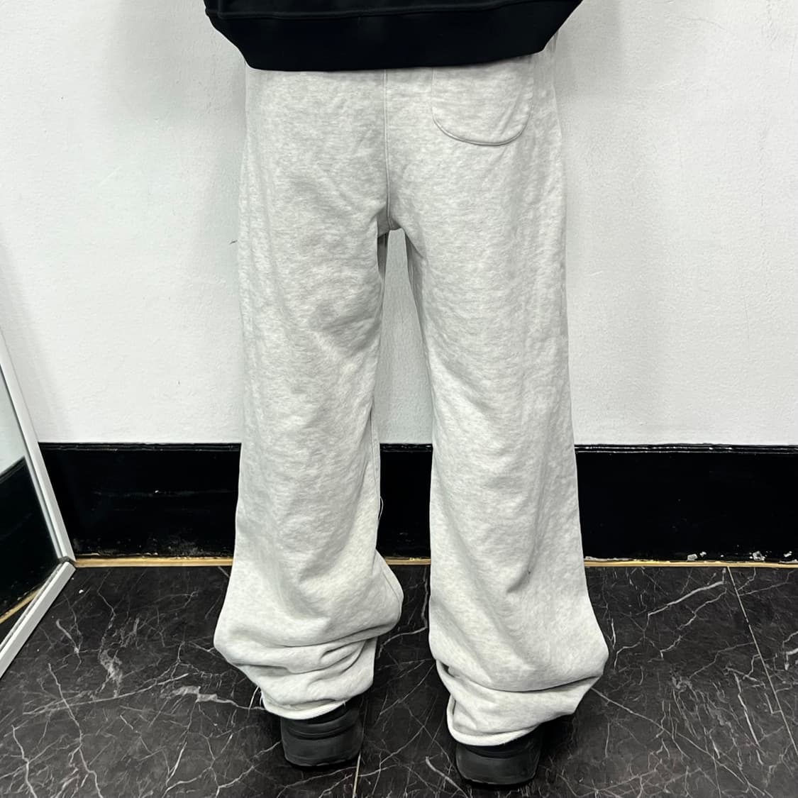 더 뤡코즈 칼리지 스웻 팬츠 그레이 상품이미지3