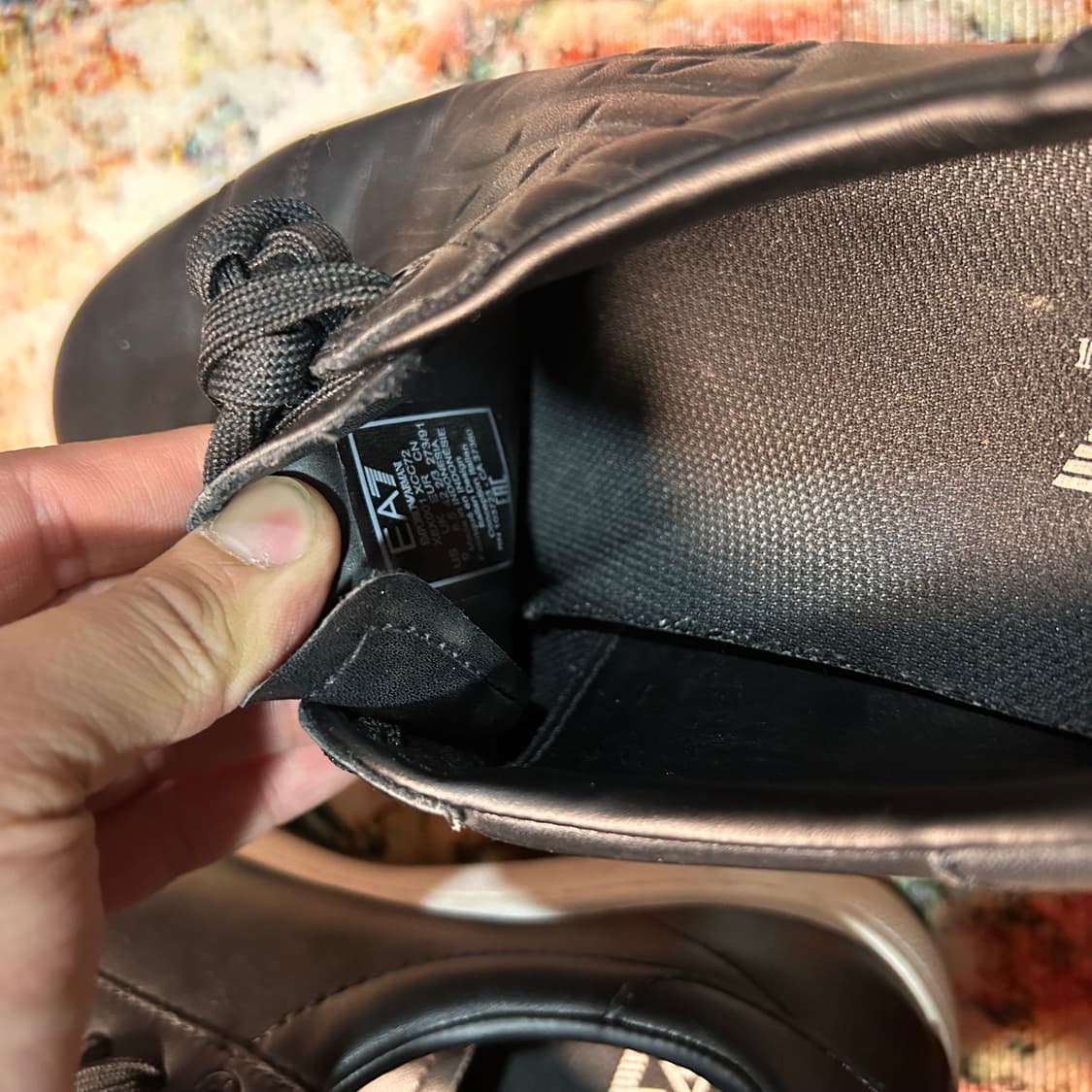 [270] 엠포리오 아르마니 EA7 레더 스니커즈 상품이미지8