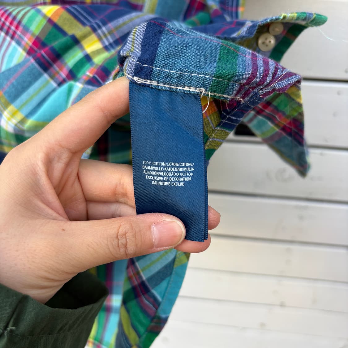 Polo 폴로 체크 반팔 셔츠 상품이미지5