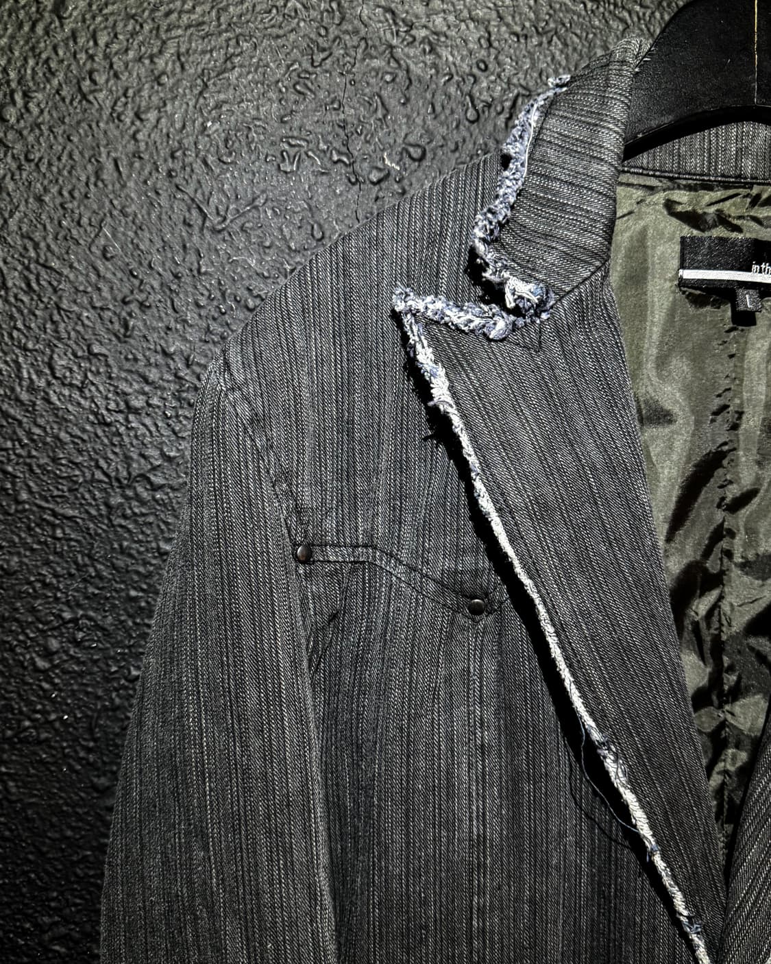 in the attic – Fringe Denim Jacket  2000 상품이미지3