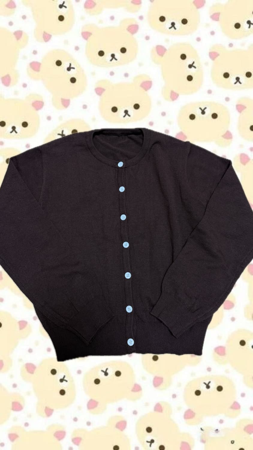 빈티지 브라운 가디건 상품이미지1