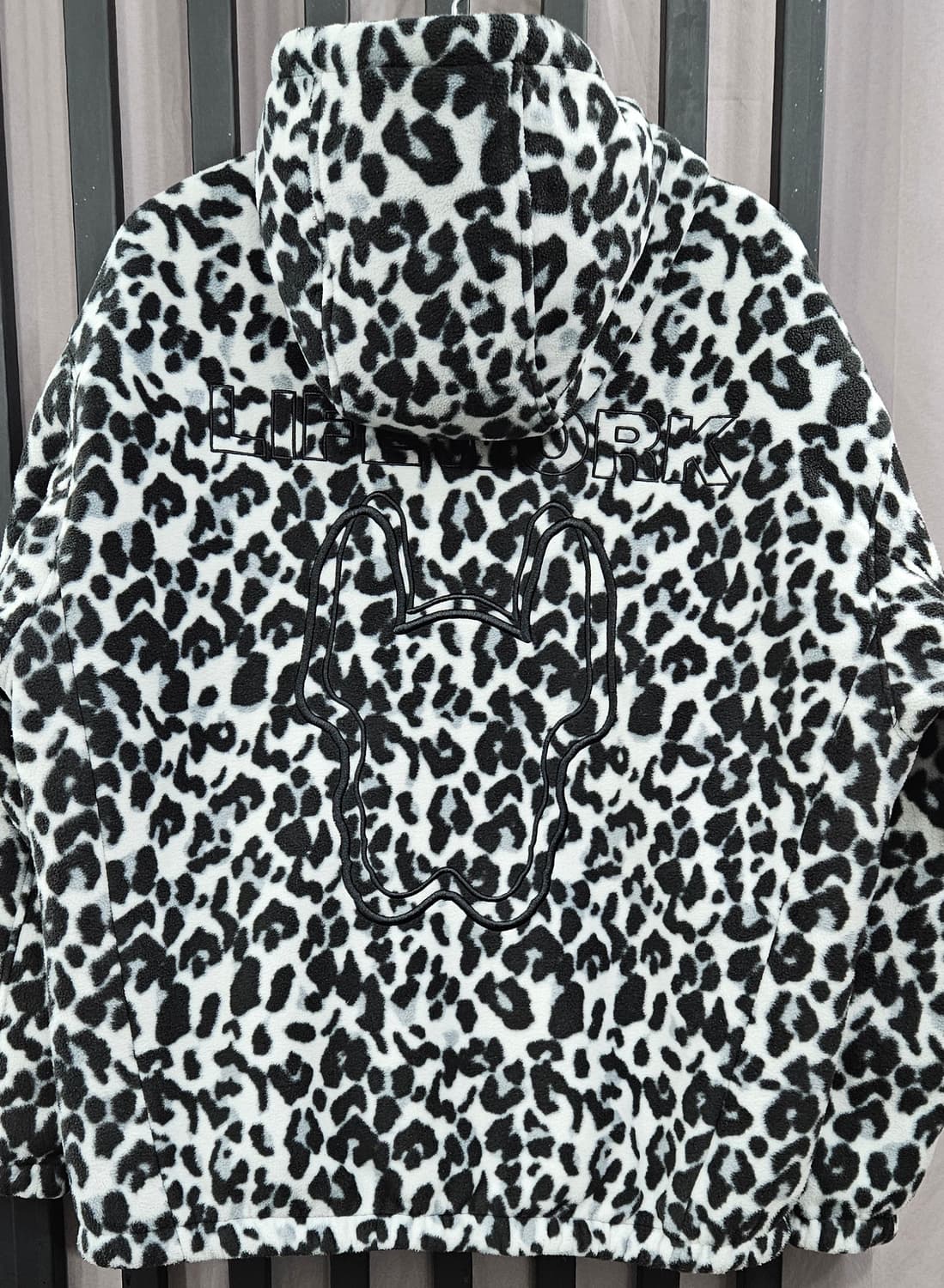 라이프워크 레오파드 후리스 리버시블 자켓 L 상품이미지2