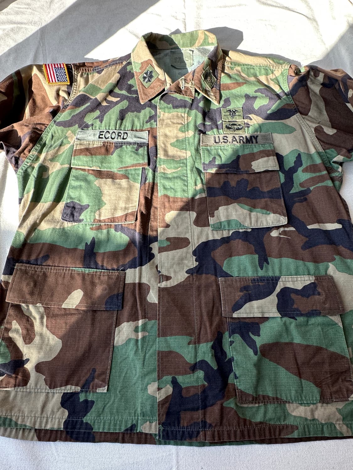 미군 우드랜드 BDU 자켓 L/S  상품이미지5