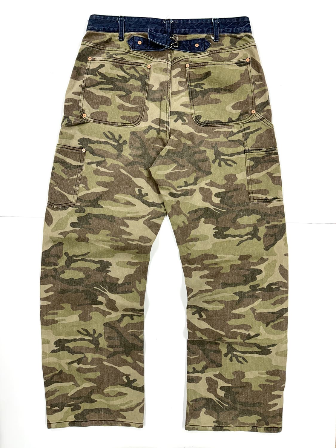 Andersson Bell 카모플라주 리워크 데님 카고 팬츠 상품이미지6