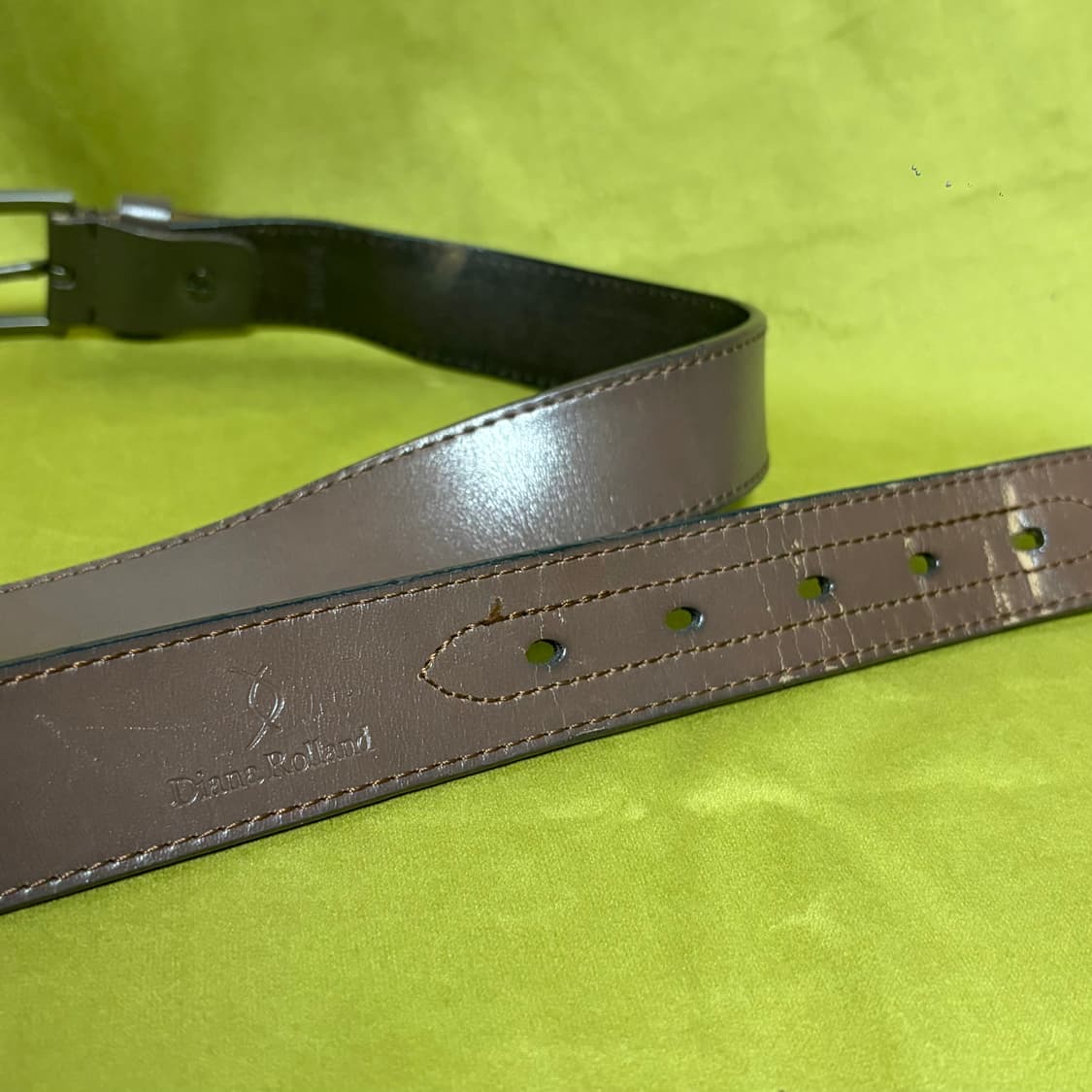 다이애나 롤랑 라이트 브라운 PU 벨트 상품이미지4