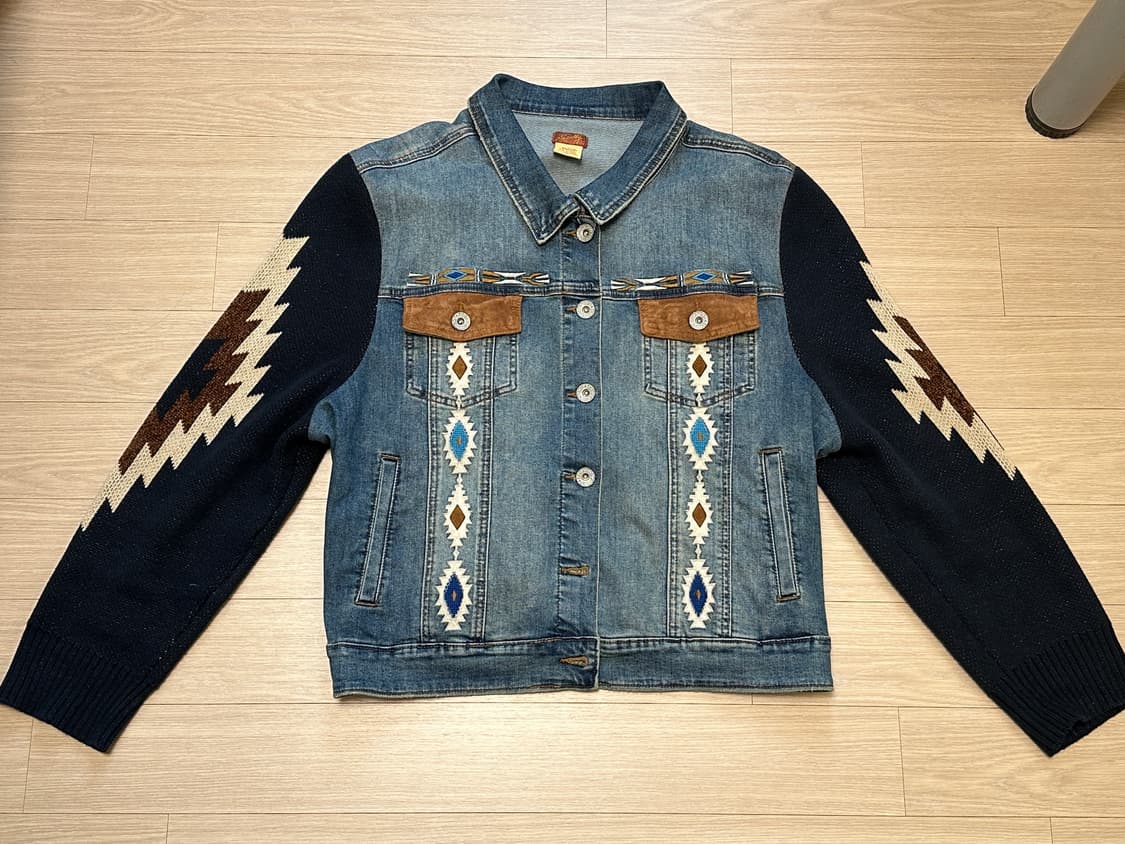 캐피탈맛 빈티지 웨스턴 데님 자켓 상품이미지1