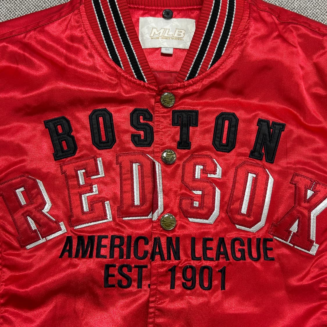 MLB 보스턴 레드삭스 바시티자켓(95) 상품이미지4