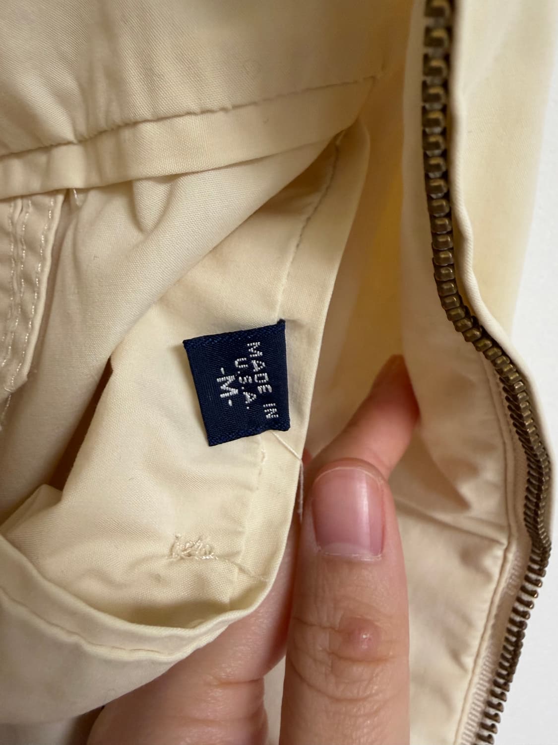 버버리 봄 아우터(90s USA 크레스트 자수 자켓) 상품이미지5