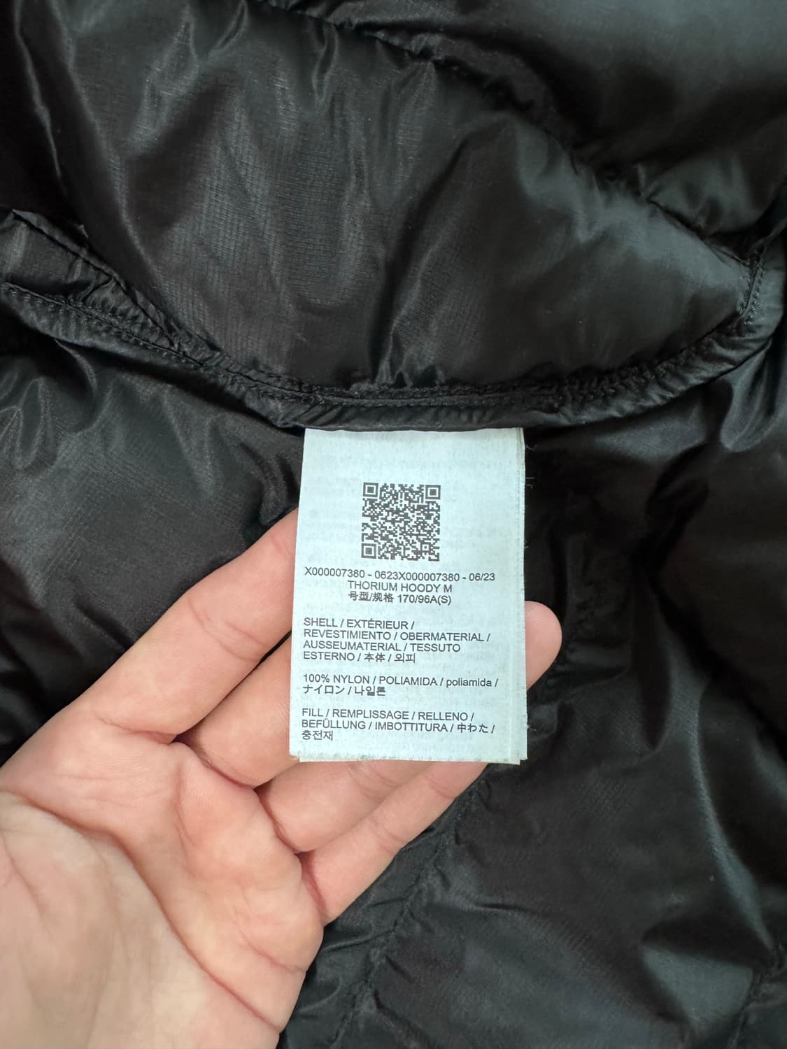 아크테릭스 토륨 후디 블랙  상품이미지10