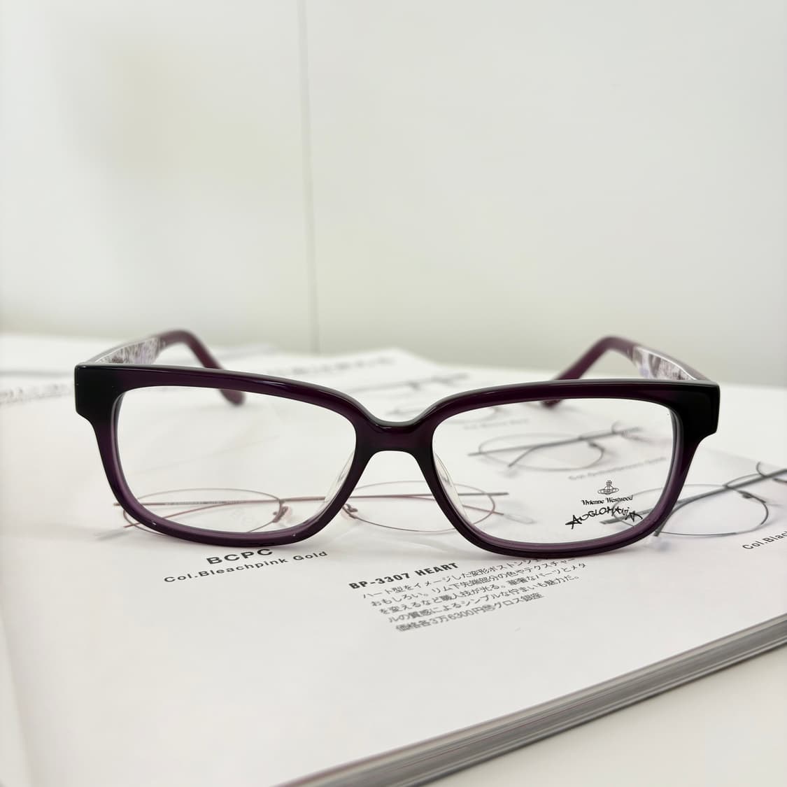 비비안웨스트우드 뿔테 안경 상품이미지1