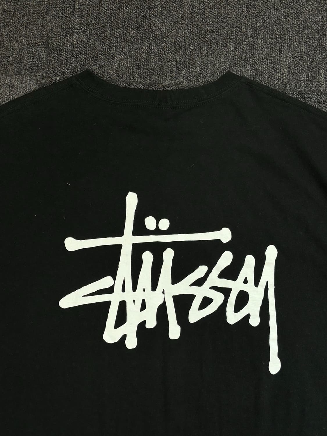 스투시 베이직로고 반팔 상품이미지4