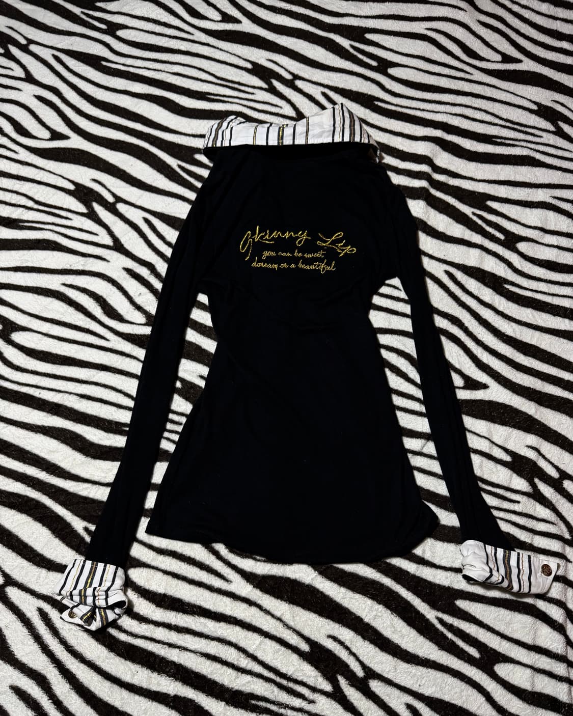 Skinny Lip gal layered tee 상품이미지8