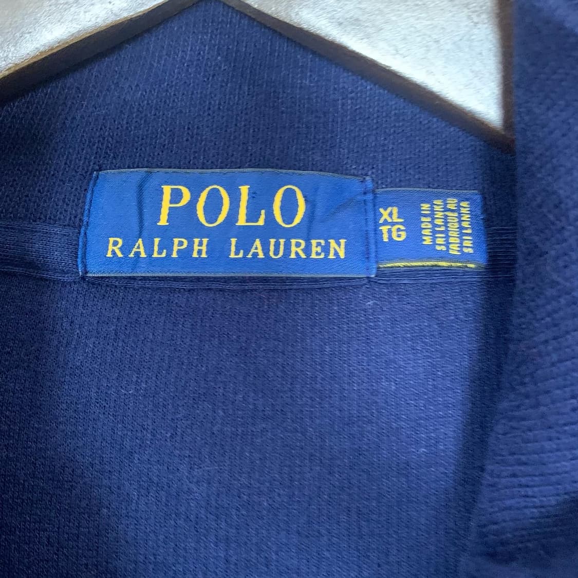 폴로 랄프로렌 반집업 니트 네이비 상품이미지3