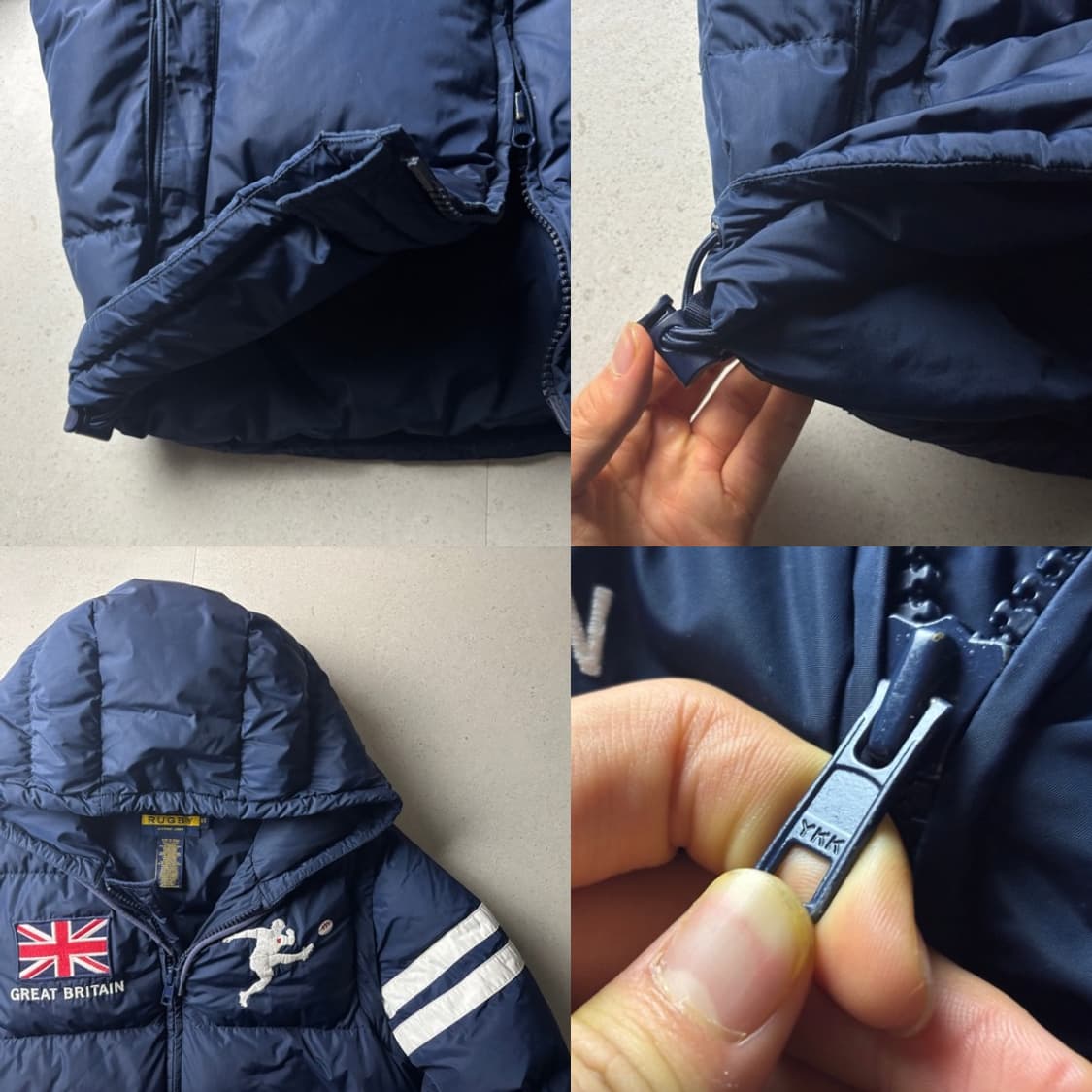 폴로 성조기 패딩 상품이미지3