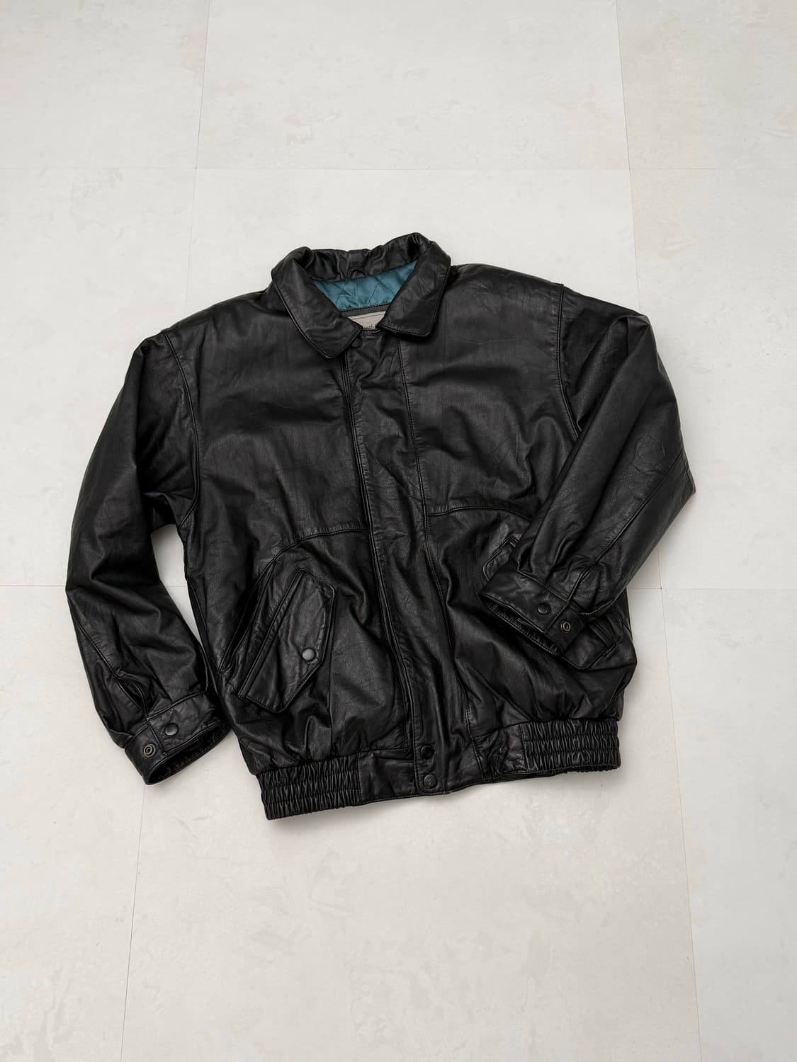 봄버 가죽 자켓  상품이미지3